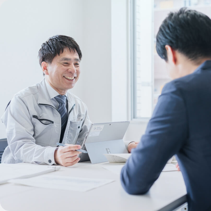 幅広い対応力と高品質な仕事ぶりが強みです。
