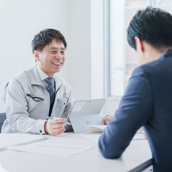 幅広い対応力と高品質な仕事ぶりが強みです。