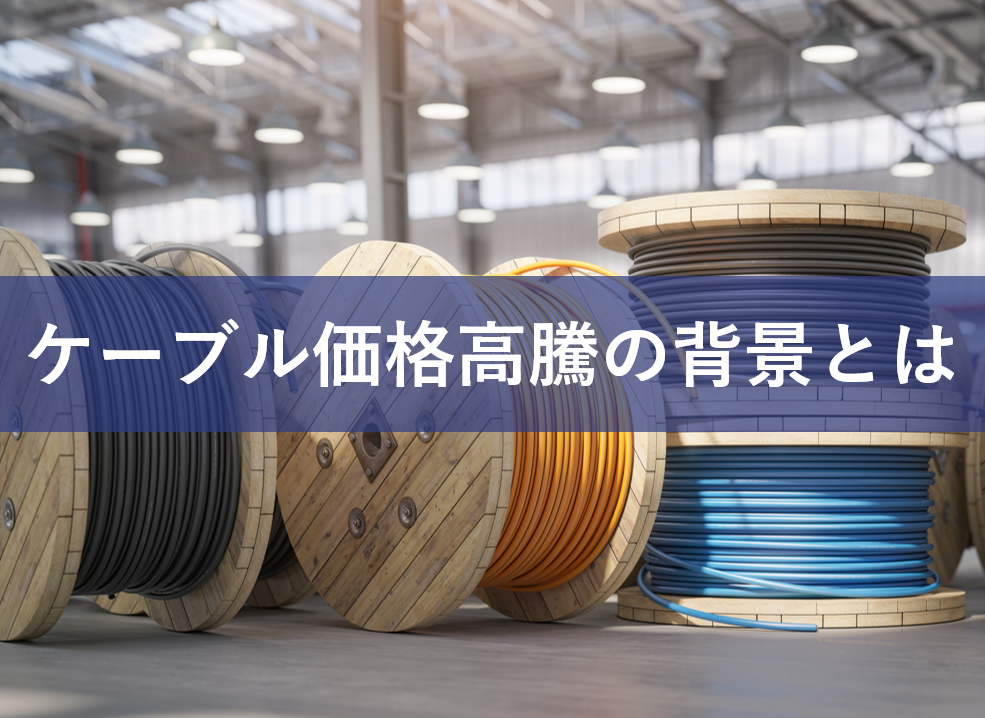 ケーブル価格高騰の背景とは