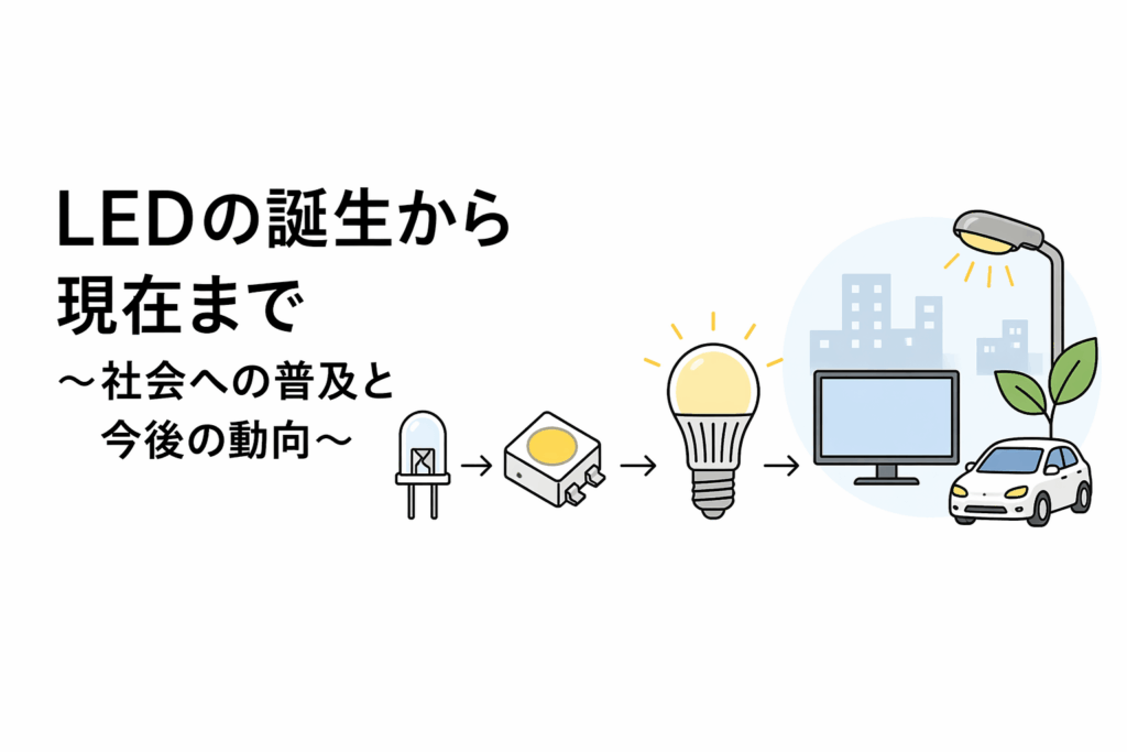 LEDの誕生から現在まで～社会への普及と今後の動向～